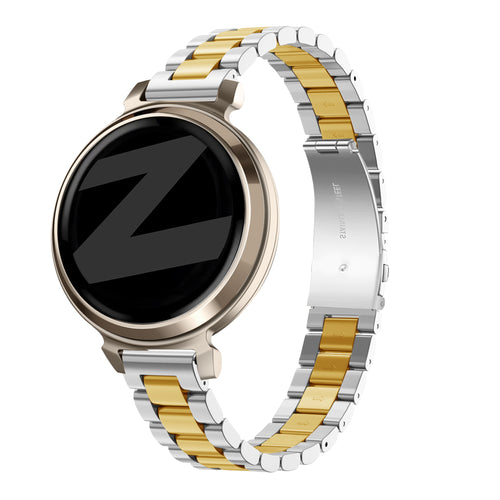 Bandz Correa acero 'Classic' Garmin Lily 2 (plata/oro)