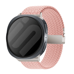 Correa tejida con hebilla Samsung Galaxy Watch 8 Classic (rosa)