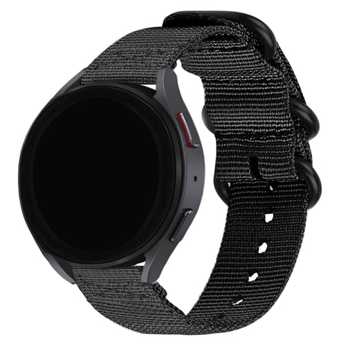 BALR Correa nylon con hebilla Samsung Galaxy Watch 46mm (negro)