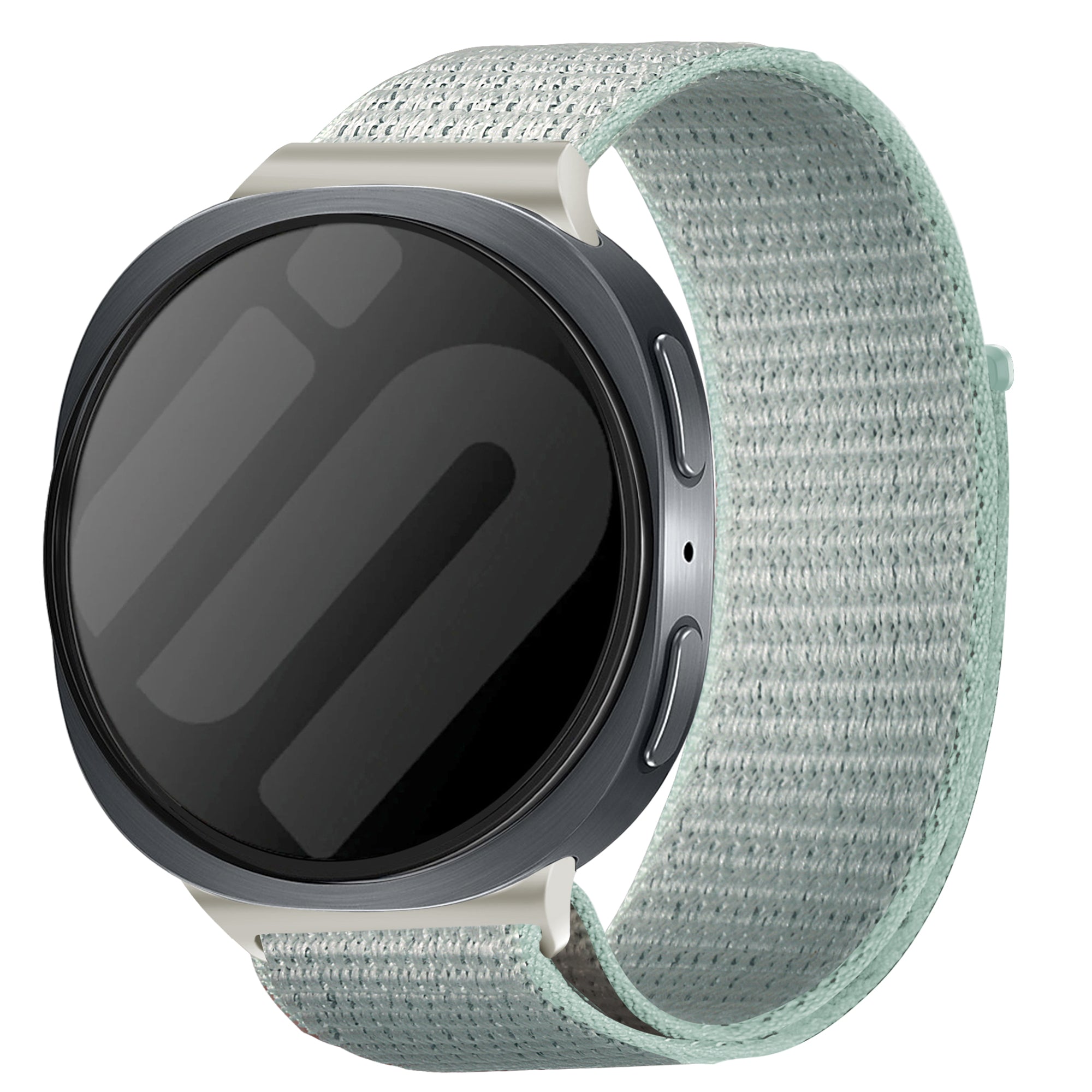 Correa nylon Samsung Galaxy Watch 8 - 40mm (cian claro)