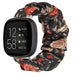 Fitbit Versa 3 Scrunchie Strap (Flowers)