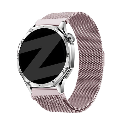 Bandz Amazfit GTS 2 Milanese Strap 'Easy fit' (Pink)