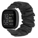 Correa scrunchie Fitbit Versa 3 (negro)