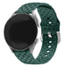 Correa silicona trenzada Samsung Galaxy Watch FE (verde oscuro)
