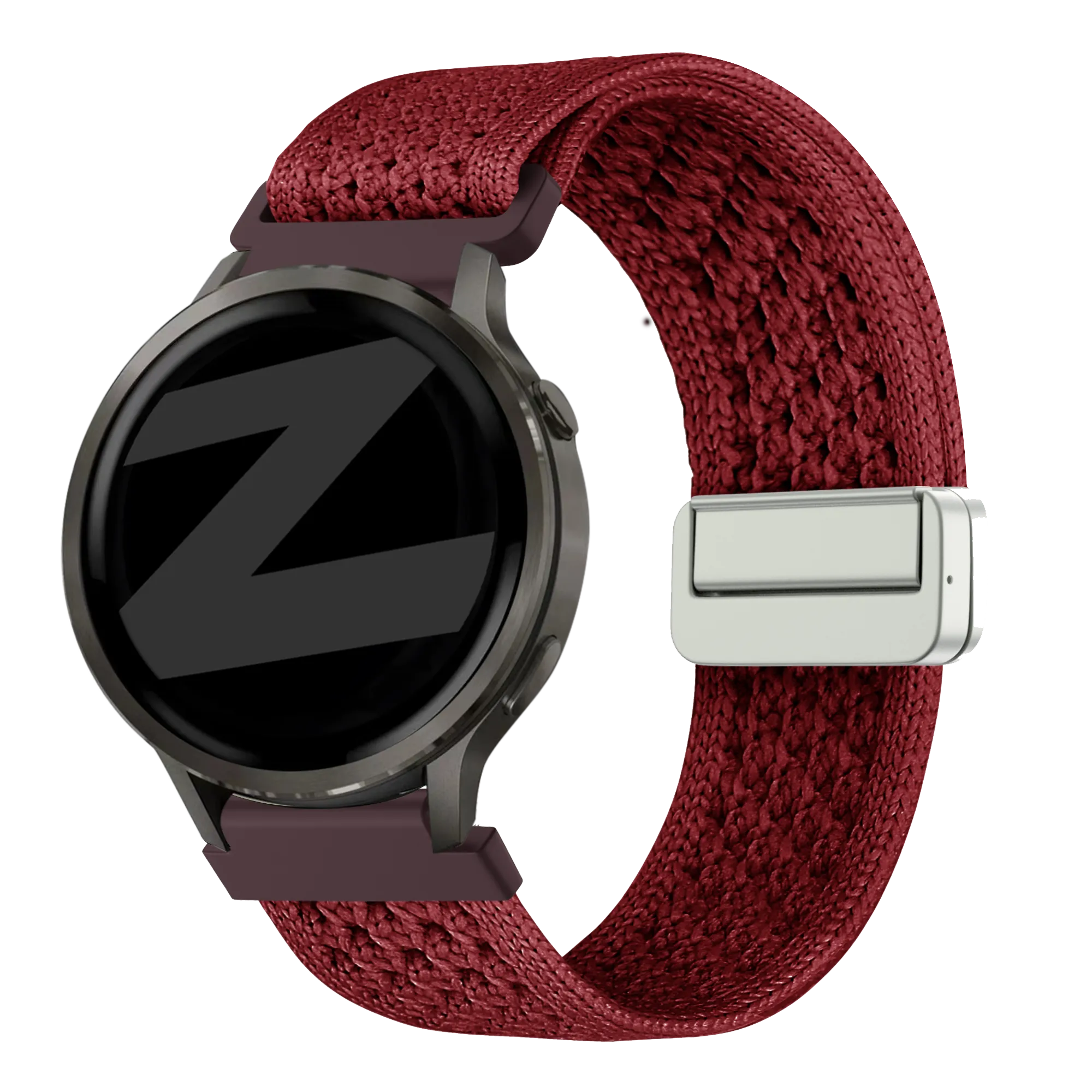 Bandz Correa nylon vintage Garmin Bounce 2 (rojo vino)