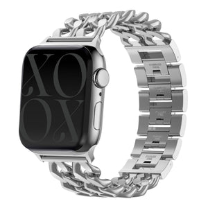 Correa acero cadena Apple Watch xoxo Wildhearts - 38/40/41/42mm (plata)