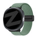 Bandz Correa trenzada magnética Samsung Galaxy Watch 8 - 44mm (pino verde)