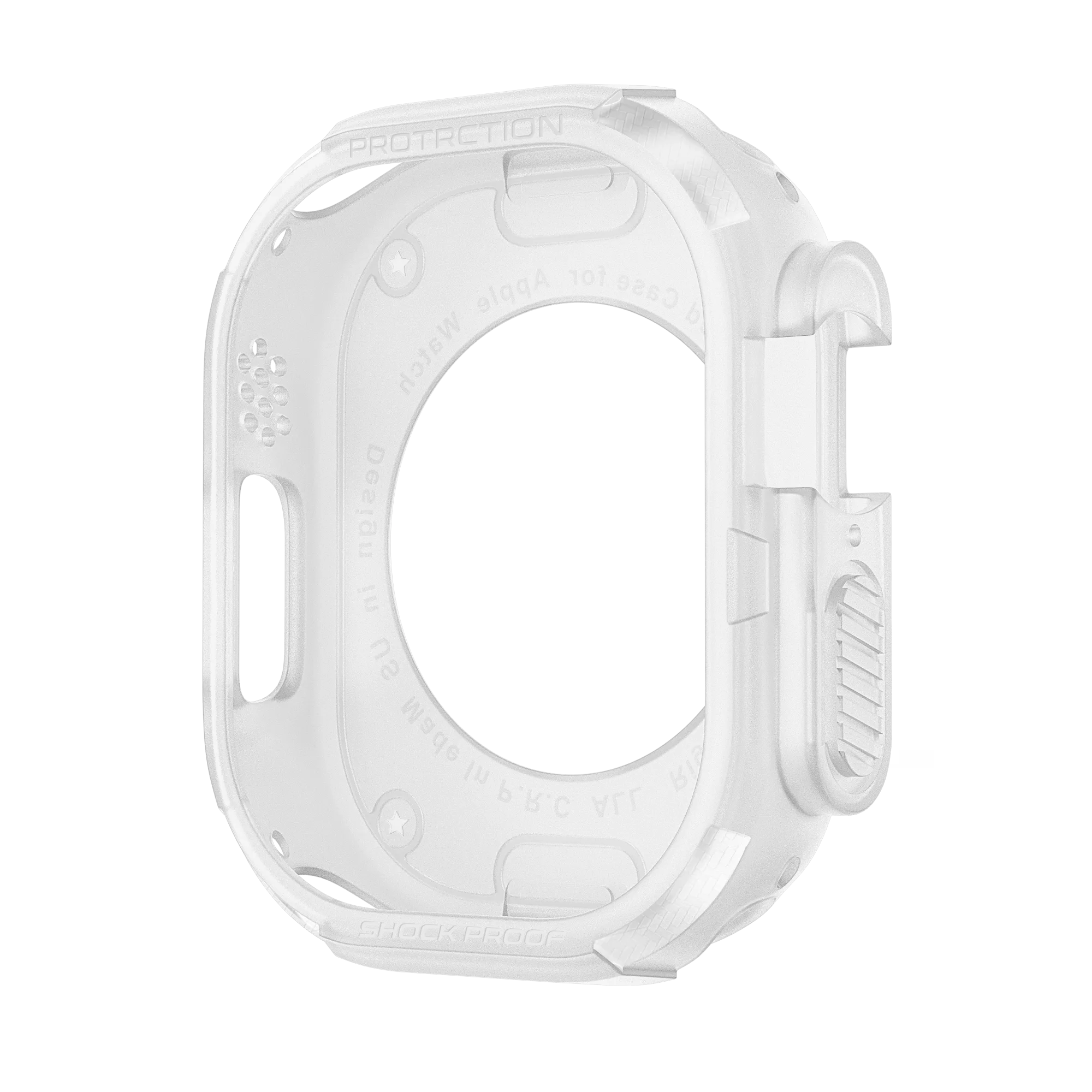 Bandz Funda TPU robusta Apple Watch Ultra - 49mm (transparente)