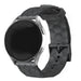 Samsung Galaxy Watch 42 mm Silicona Hexagons de correa (negro)