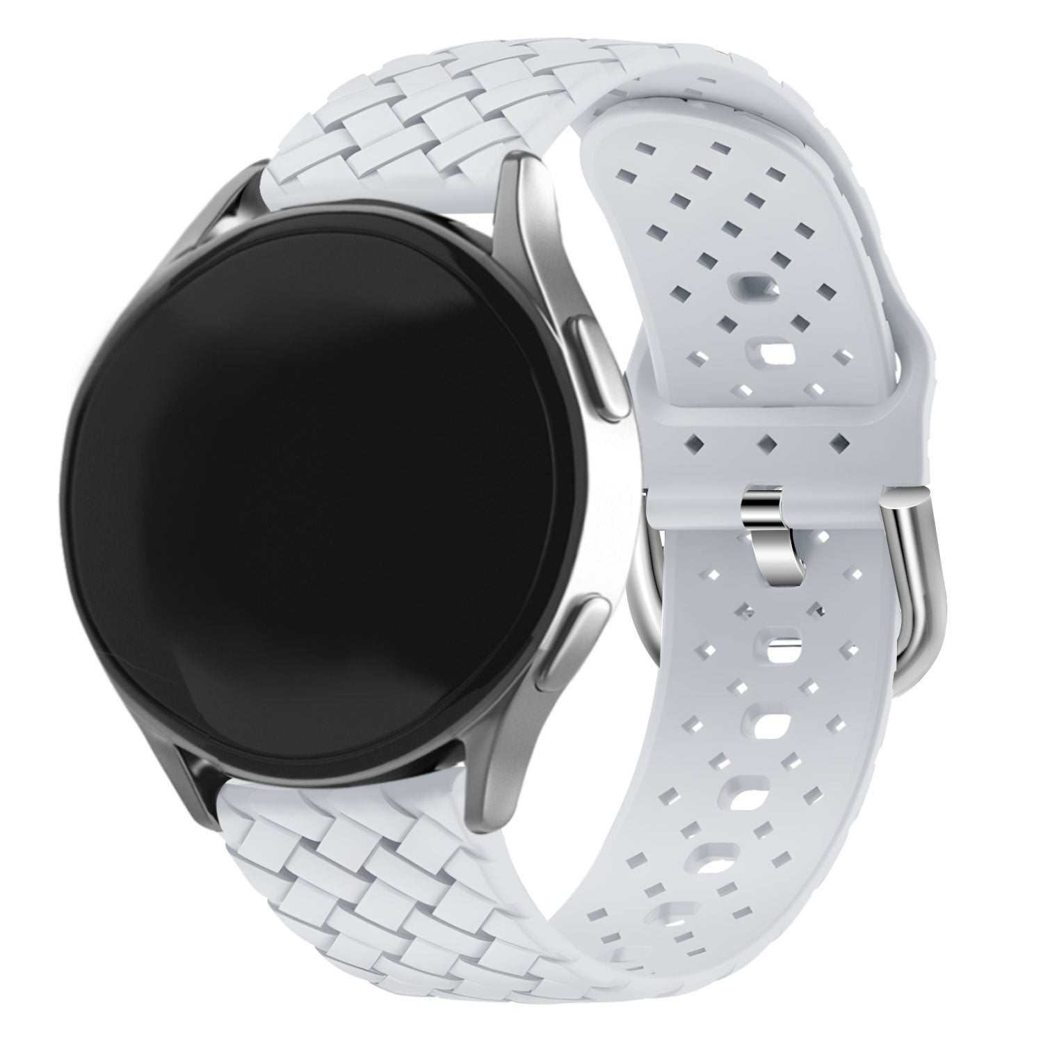 Correa silicona trenzada Withings ScanWatch Nova (gris)
