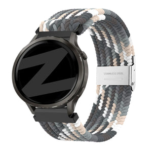 Bandz Correa nylon tejida Garmin Approach J1 (negro mandala)