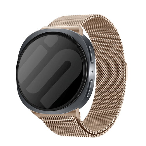 Correa milanesa Samsung Galaxy Watch 8 Classic (rosa-dorado)