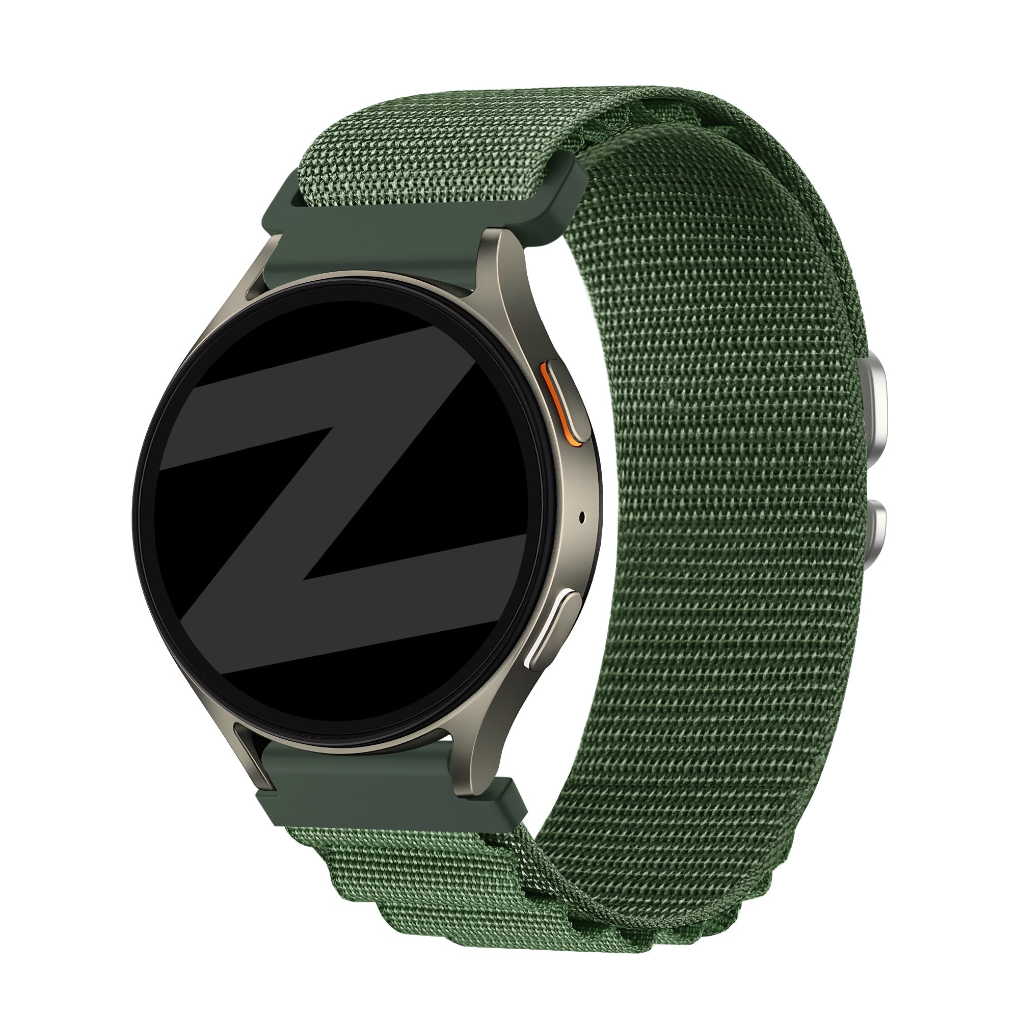 Bandz Huawei Watch GT 3 Pro 46mm Alpine Nylon Strap (Green)