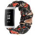Fitbit Charge 4 Scrunchie Strap (Flowers)