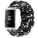 Fitbit Charge 4 Scrunchie Strap (Black Mix)