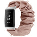 Fitbit Charge 3 Scrunchie Strap (Beige with Pearls)