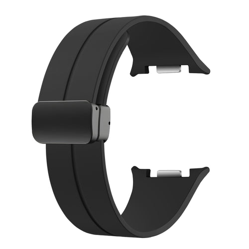 Samsung Galaxy Watch 8 Classic D-Buckle Silicone Strap (Black)