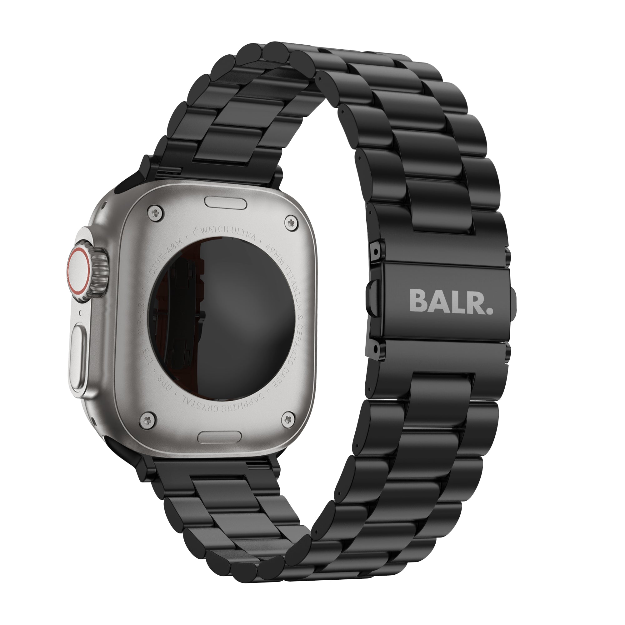 BALR Correa titanio Apple Watch (negro)