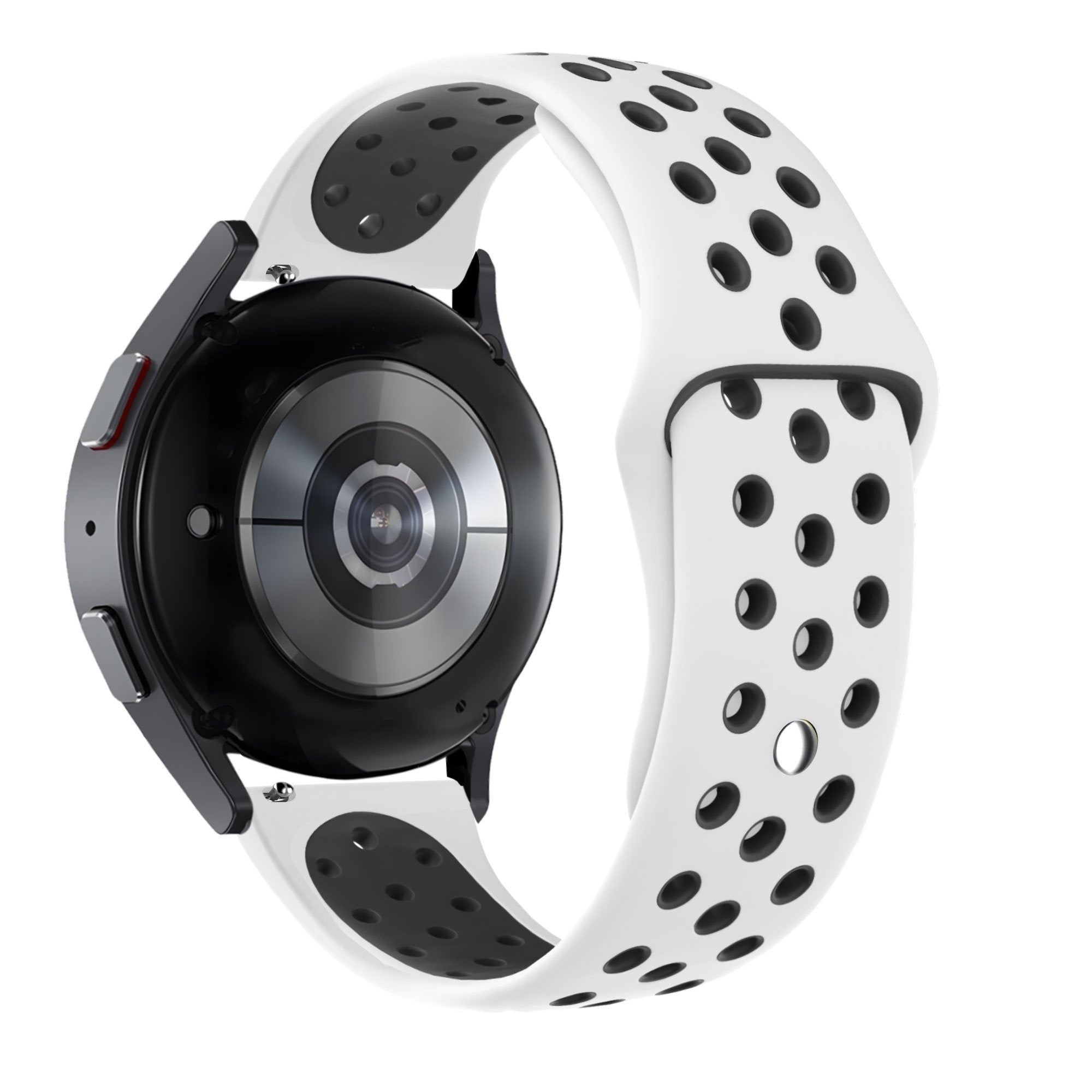 Bandz Correa depotiva 'Deluxe' Coros Apex 42mm (blanco/negro)