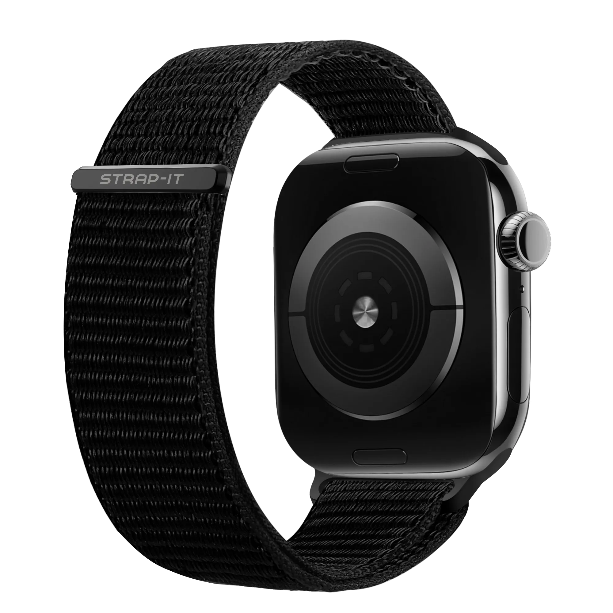 Correa nylon Apple Watch (negra)
