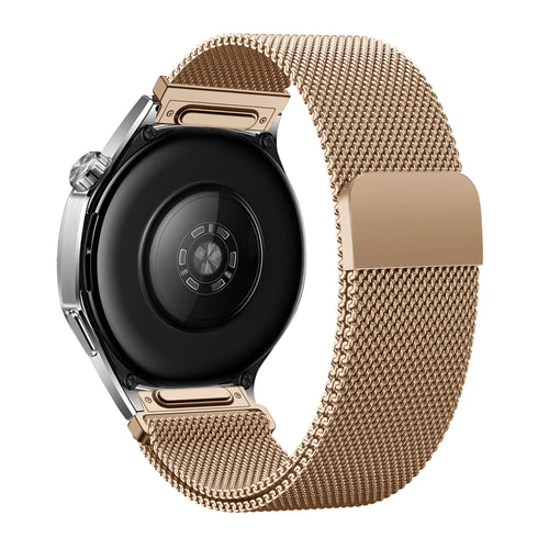 Bandz Correa milanesa 'Easy fit' Amazfit Active 2 (dorado rosa)