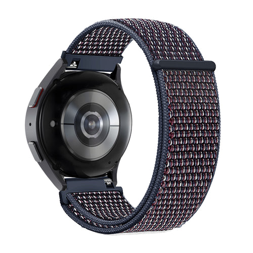 Bandz Correa nylon loop Huawei Watch 5 - 46mm (indigo azul)