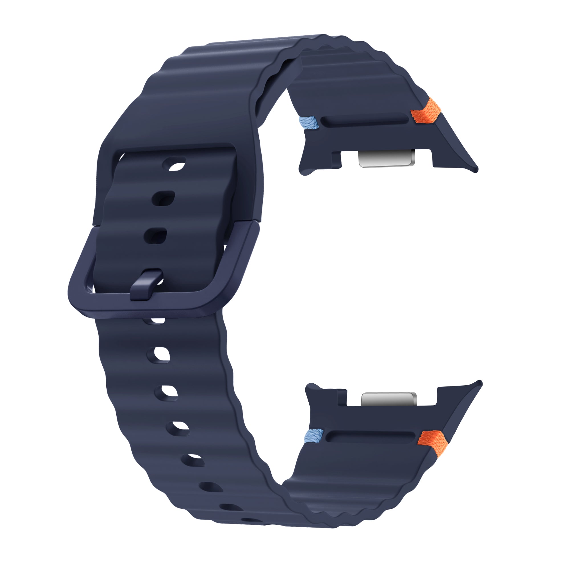 Correa silicona Wave Samsung Galaxy Watch 8 Classic (azul oscuro)
