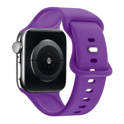 xoxo Wildhearts Correa silicona Apple Watch (púrpura oscuro)