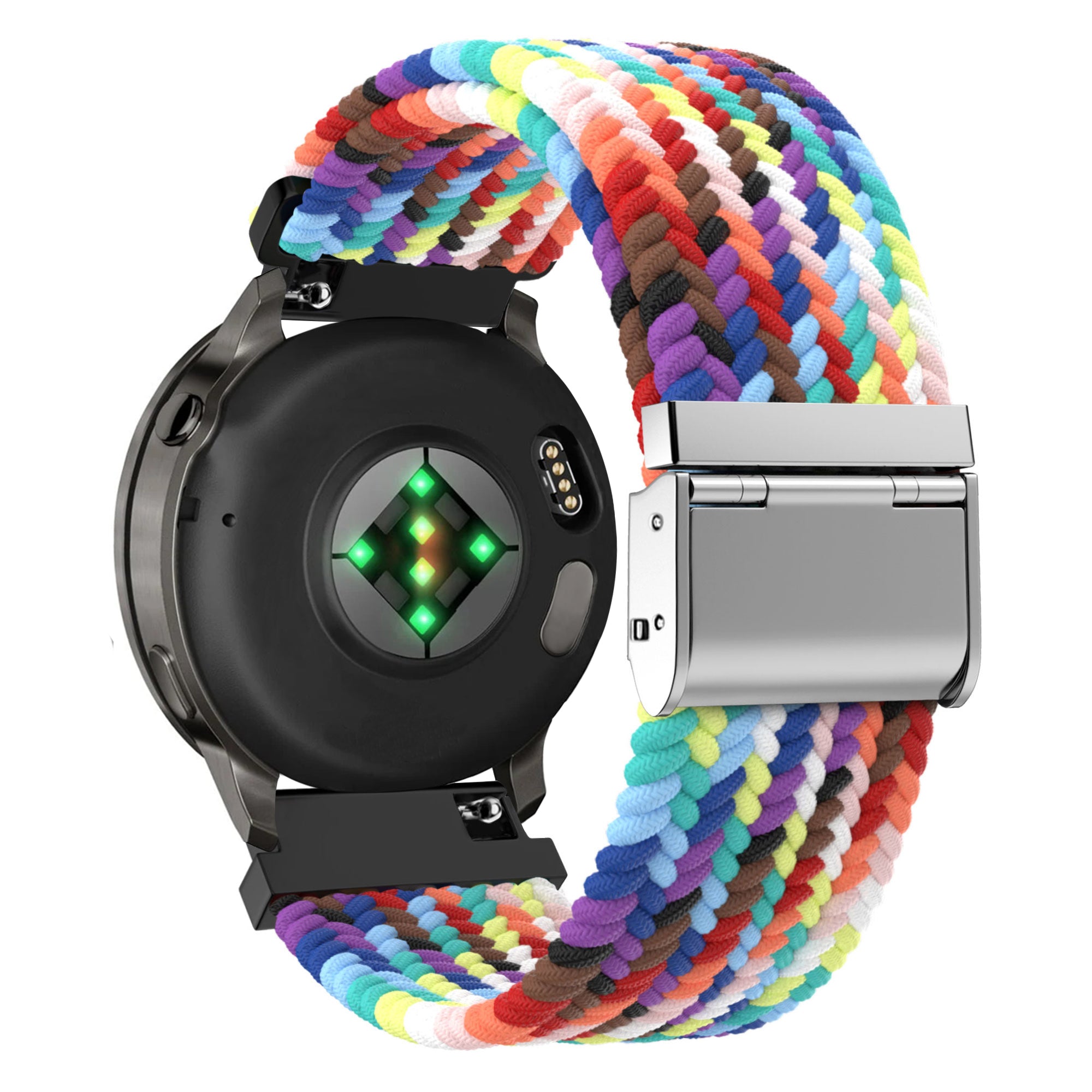 Bandz Garmin Bounce 2 Woven Nylon Strap (Colourful)