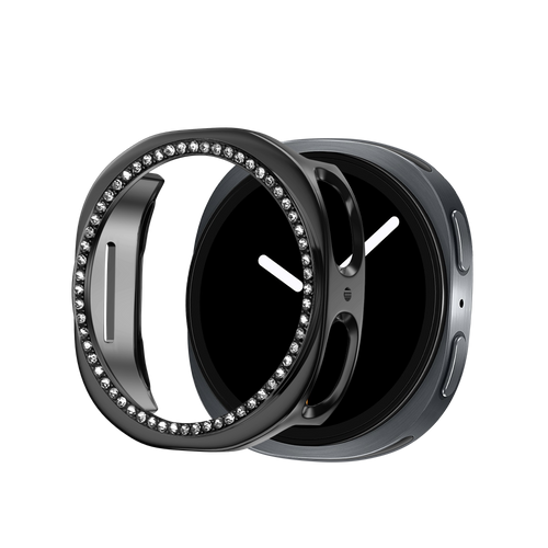 Bandz Funda PC Diamante Samsung Galaxy Watch 8 - 40mm (negro)