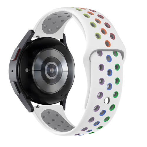 Bandz Correa deportiva 'Deluxe' Coros Apex 2 (blanco/arcoiris)