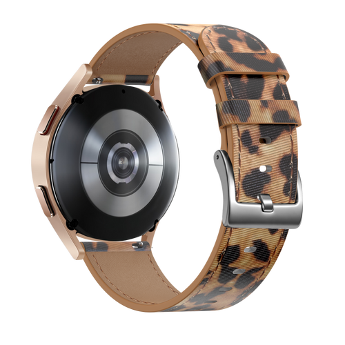 xoxo Wildhearts Correa cuero Amazfit Active 2 (Leopardo)