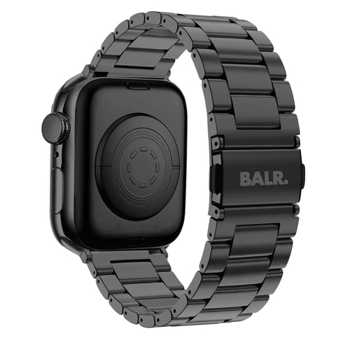 BALR. Correa de acero Apple Watch (negra)
