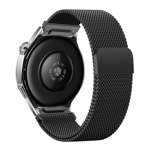 Bandz Correa milanesa 'One Push' Huawei Watch GT 3 46mm (negro)