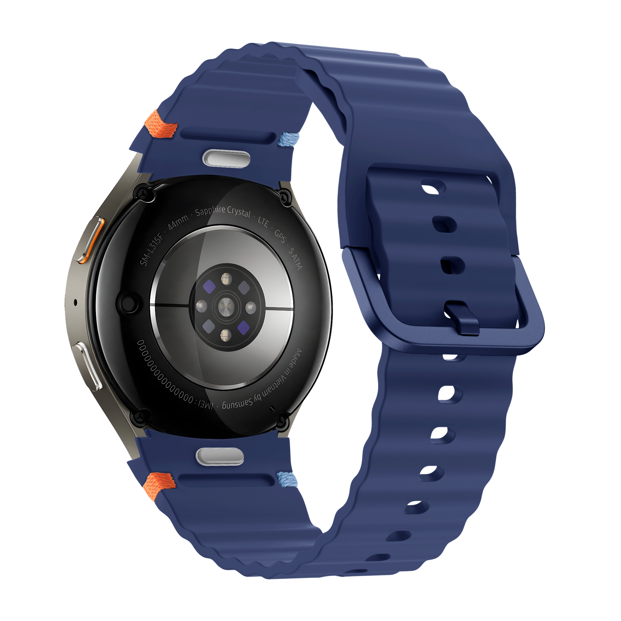 Bandz Correa Wave 'Easy Fit' Samsung Galaxy Watch FE (azul oscuro)