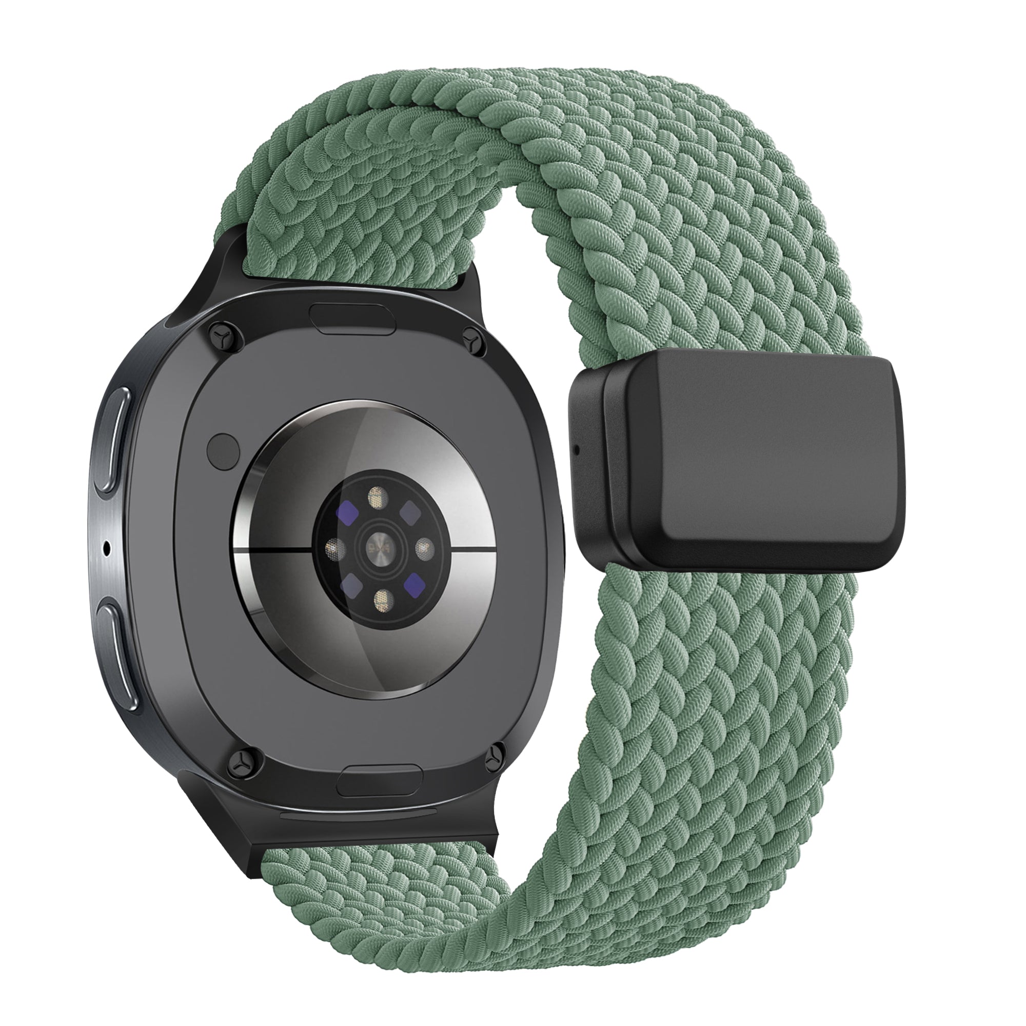 Bandz Samsung Galaxy Watch 8 - 44mm Magnetic Braided Strap (Viridian)