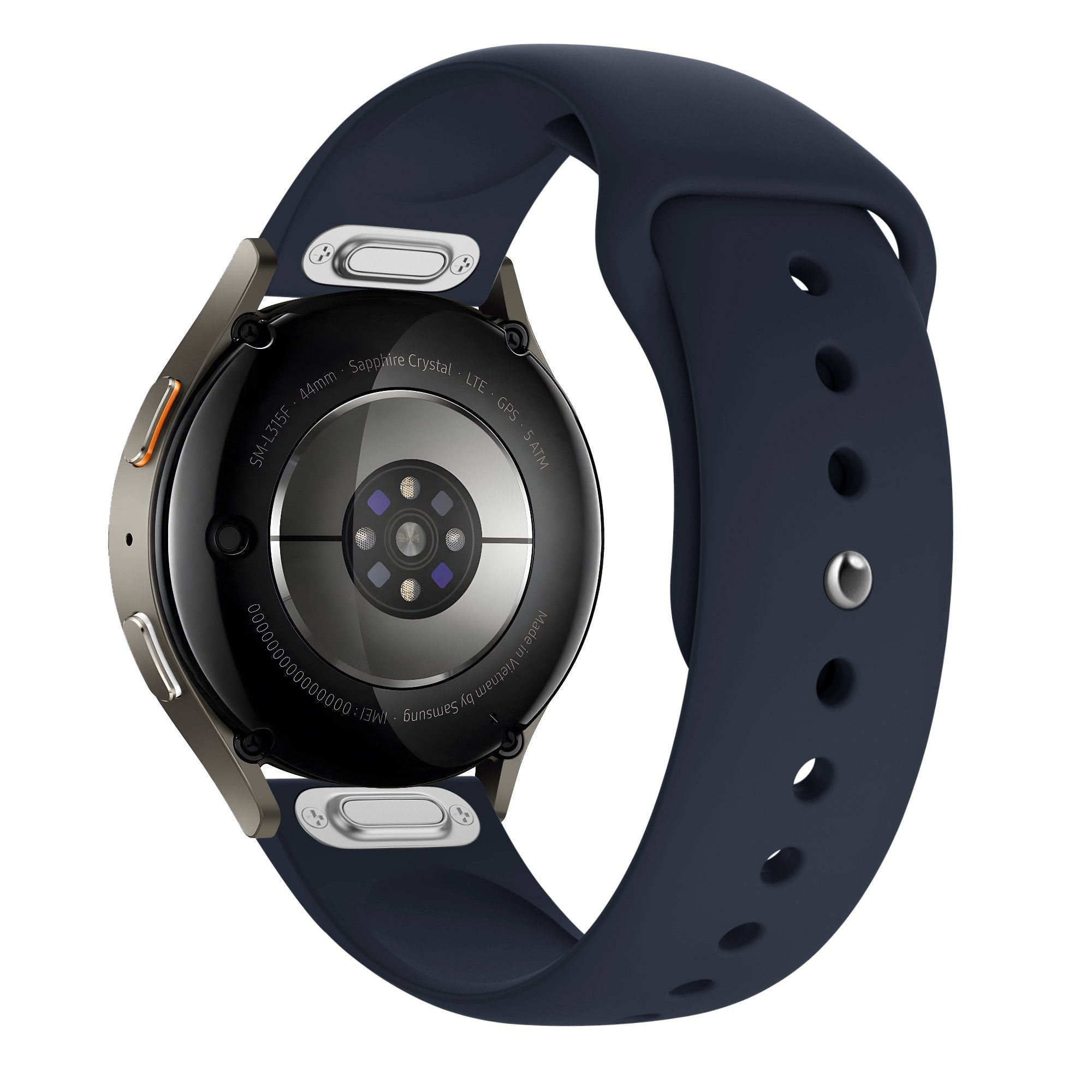 Bandz Huawei Watch GT 5 - 46mm Sport Strap 'Easy Fit' (Dark Blue)