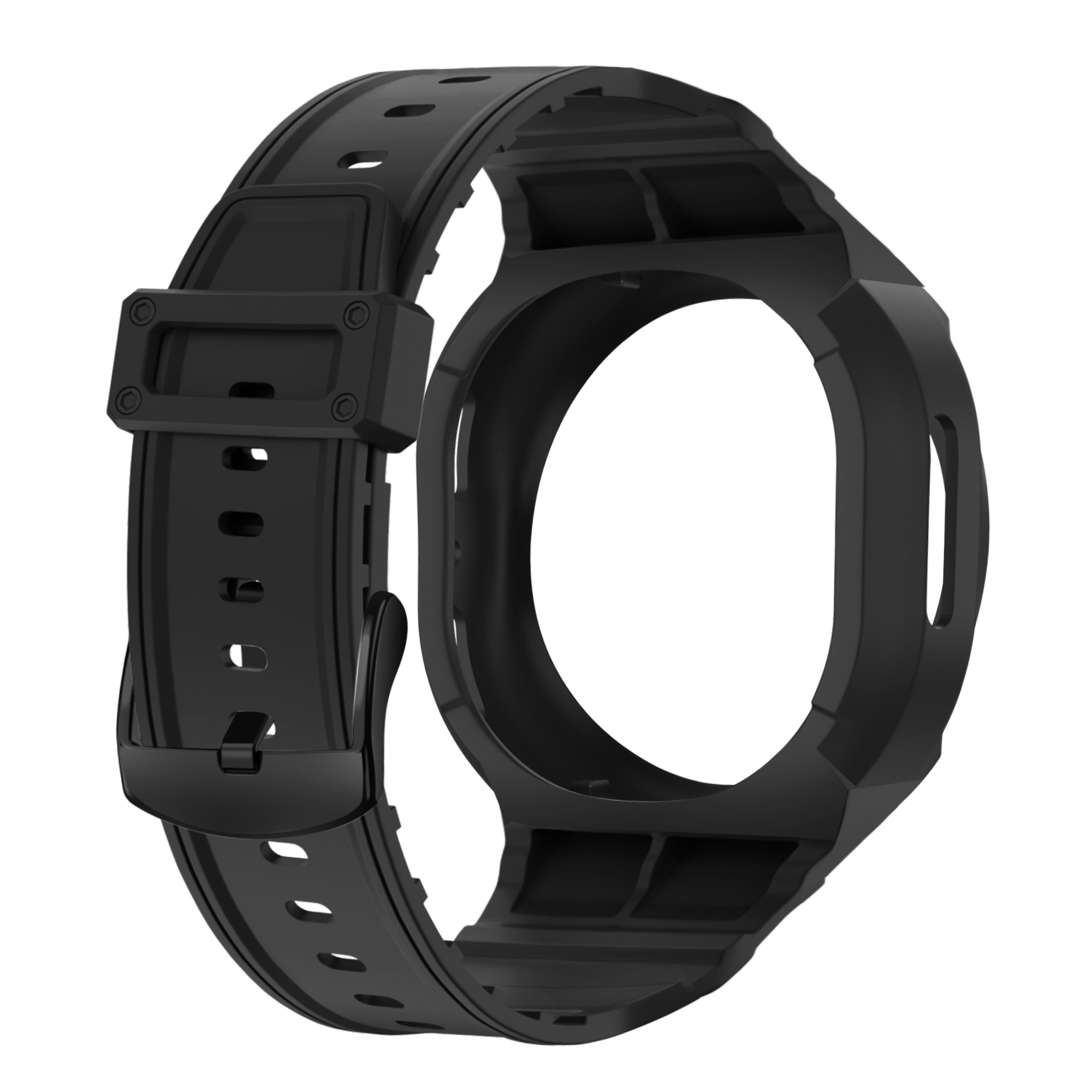 Correa TPU con marco Samsung Galaxy Watch 8 - 40mm (negro)