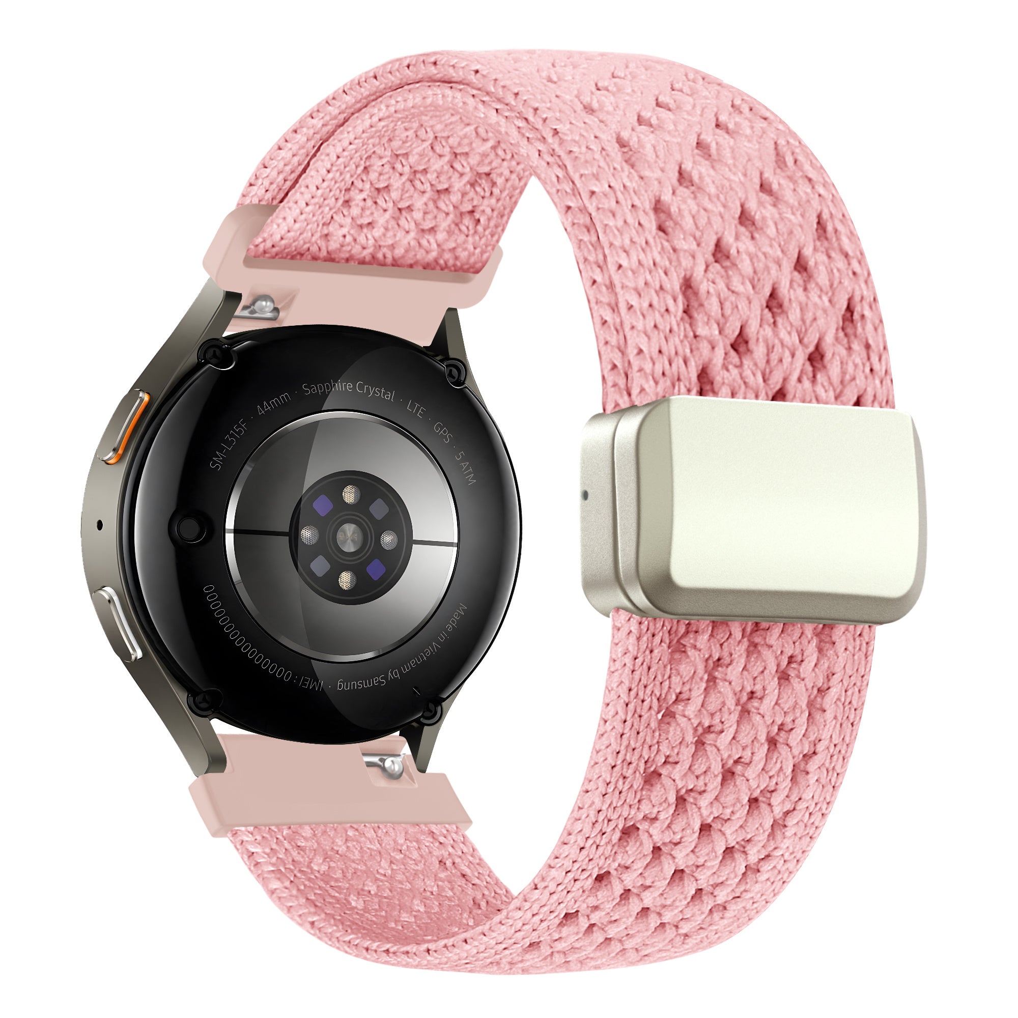 Bandz Correa nylon Vintage Garmin Venu (rosa)