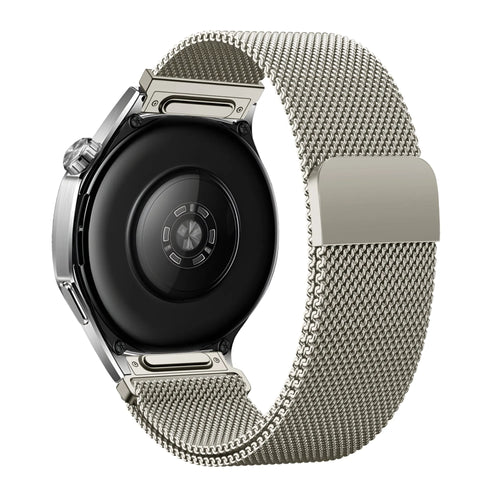 Bandz Correa milanesa 'Easy fit' Withings ScanWatch Nova (blanco estrella)