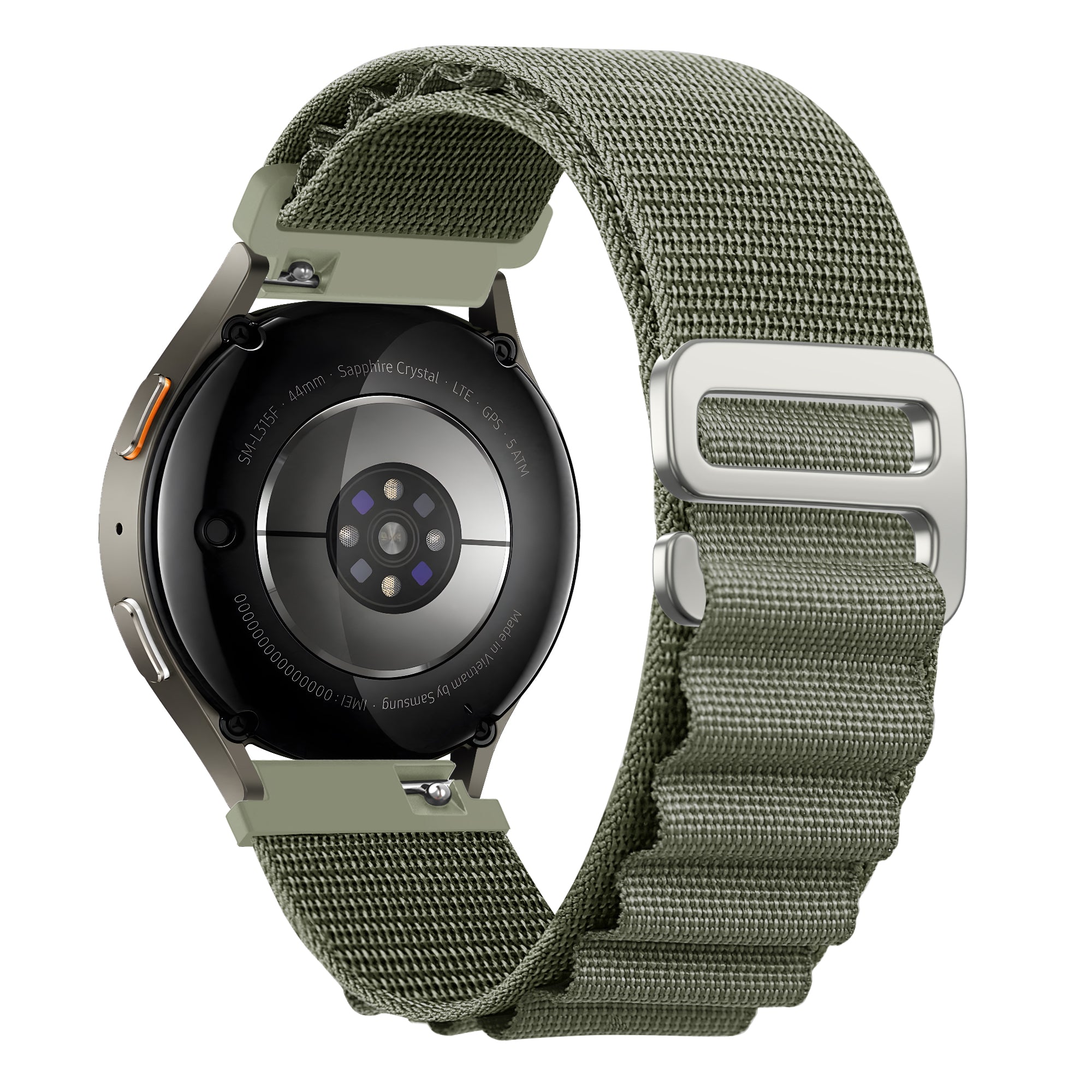 Bandz Correa nylon Alpine Samsung Gear S3 (verde oliva)