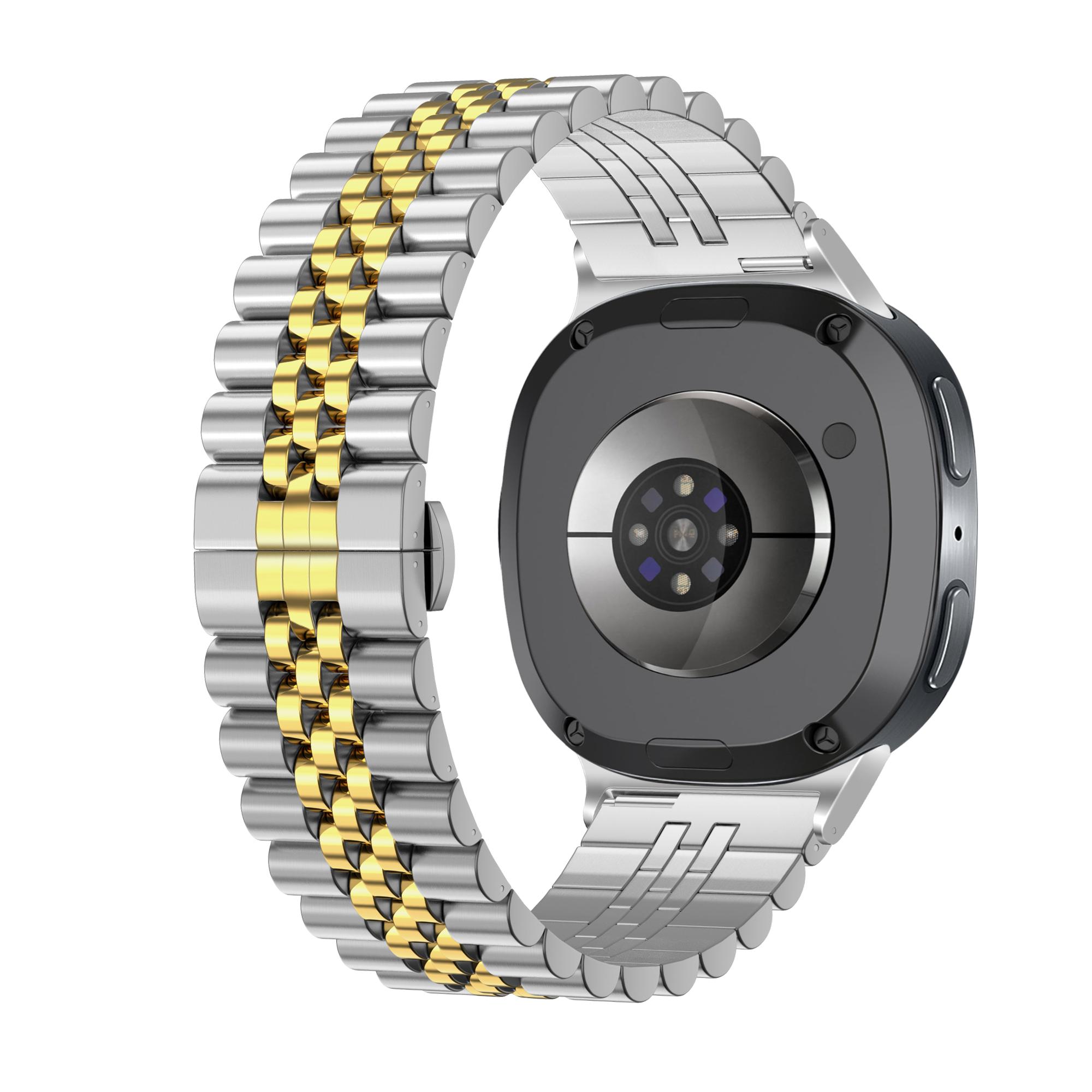 Correa acero Jubilee Samsung Galaxy Watch 8 - 44mm (plateado/dorado)