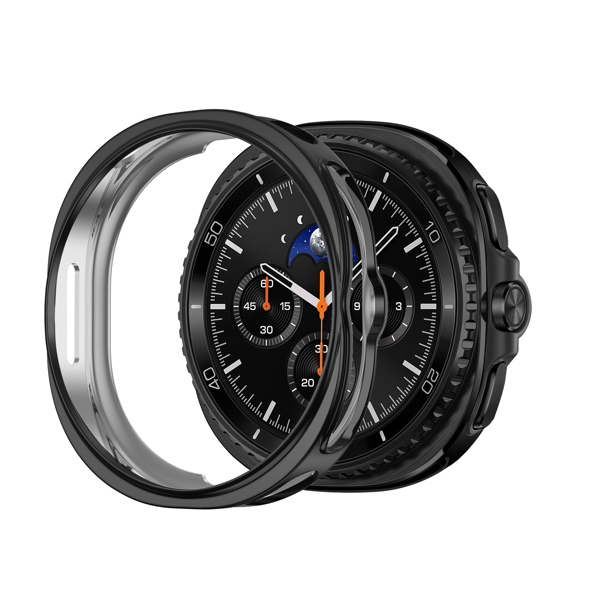 Bandz Samsung Galaxy Watch 8 Classic TPU Cover (Black)
