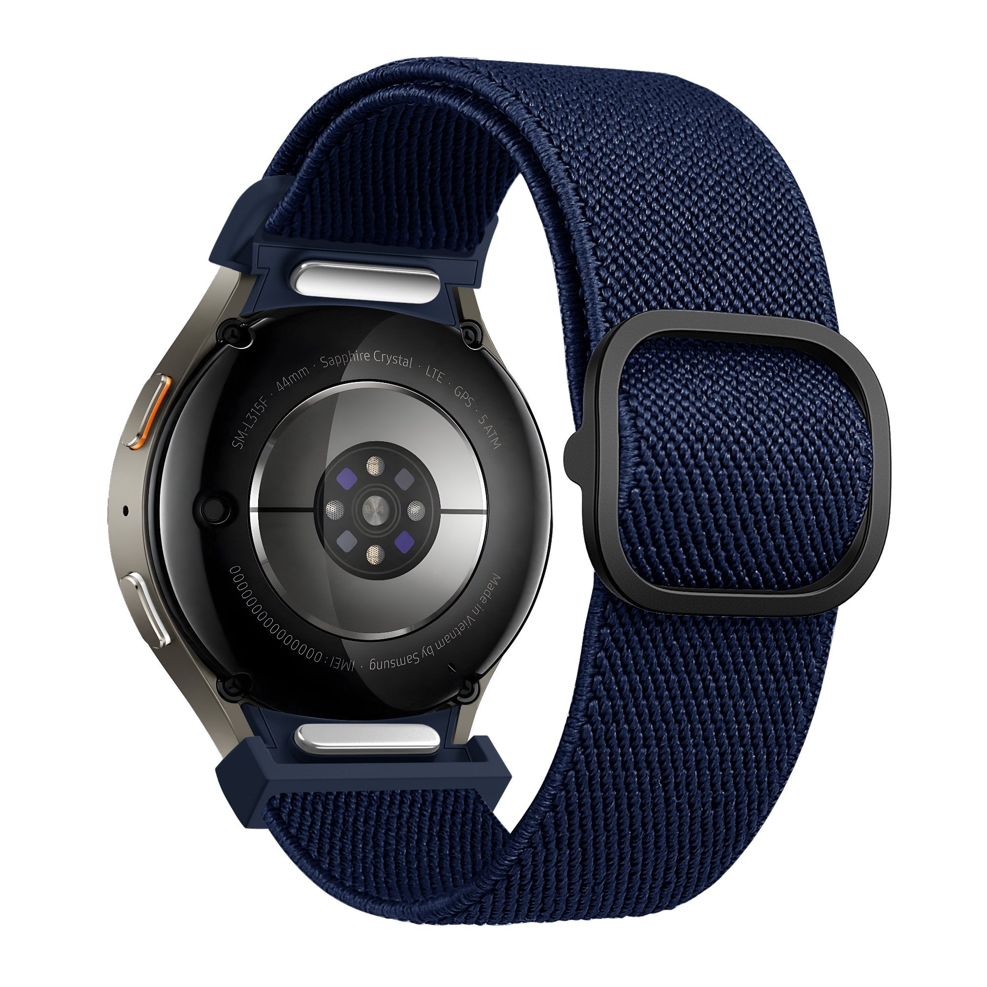 Bandz Samsung Galaxy Watch 5 - 40mm Elastic Strap 'Easy Fit' (Dark Blue)