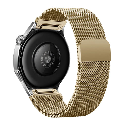 Bandz Samsung Galaxy Watch 3 41mm Milanese Strap 'Easy fit' (Gold)