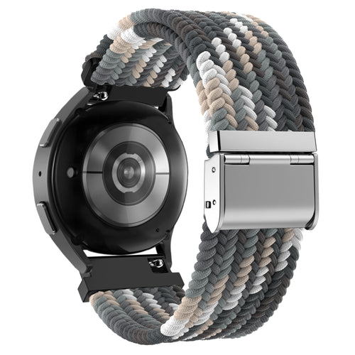 Bandz Correa nylon trenzada Garmin Venu (mandala negro)