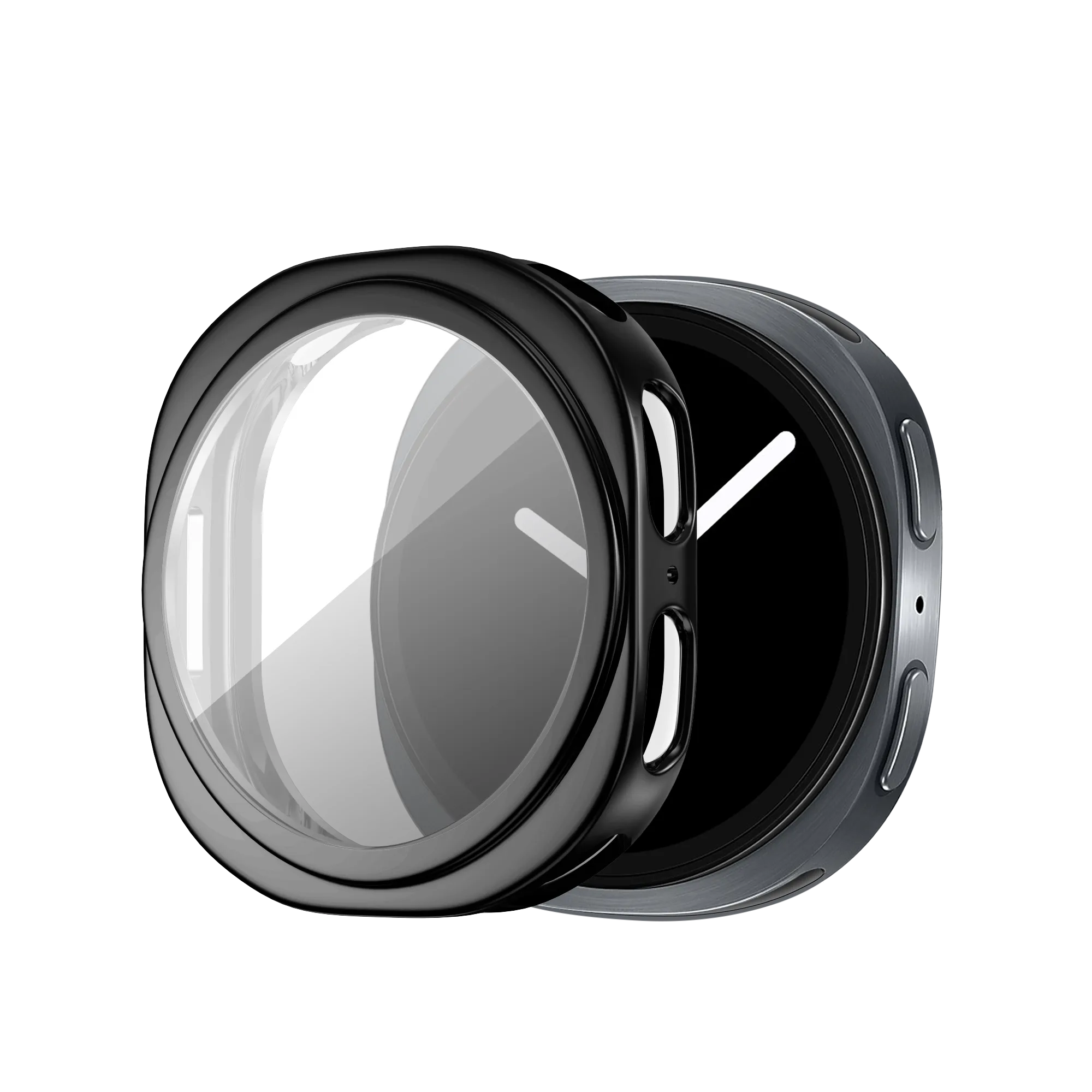 Bandz Samsung Galaxy Watch 8 - 44mm TPU Cover (Black)