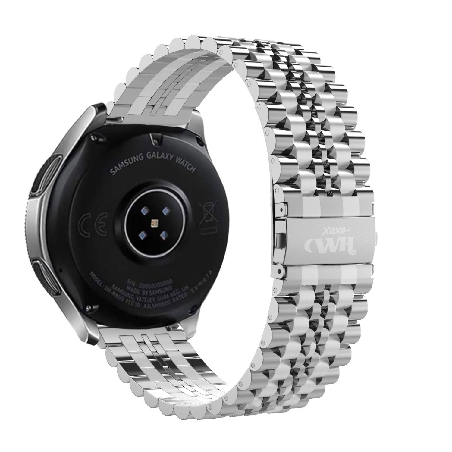 Correa acero xoxo Wildhearts Xiaomi Watch S1 (plateado)