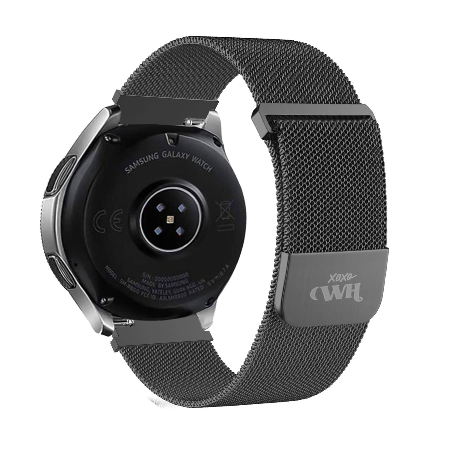 xoxo Wildhearts OnePlus Watch Milanese Strap (Black)