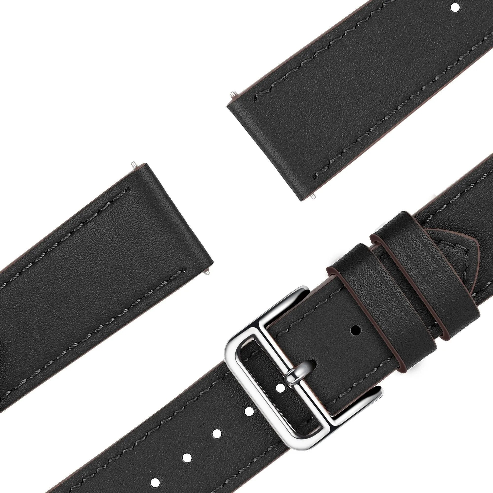 Bandz Correa cuero 'Deluxe' Coros Pace 3 (negro)